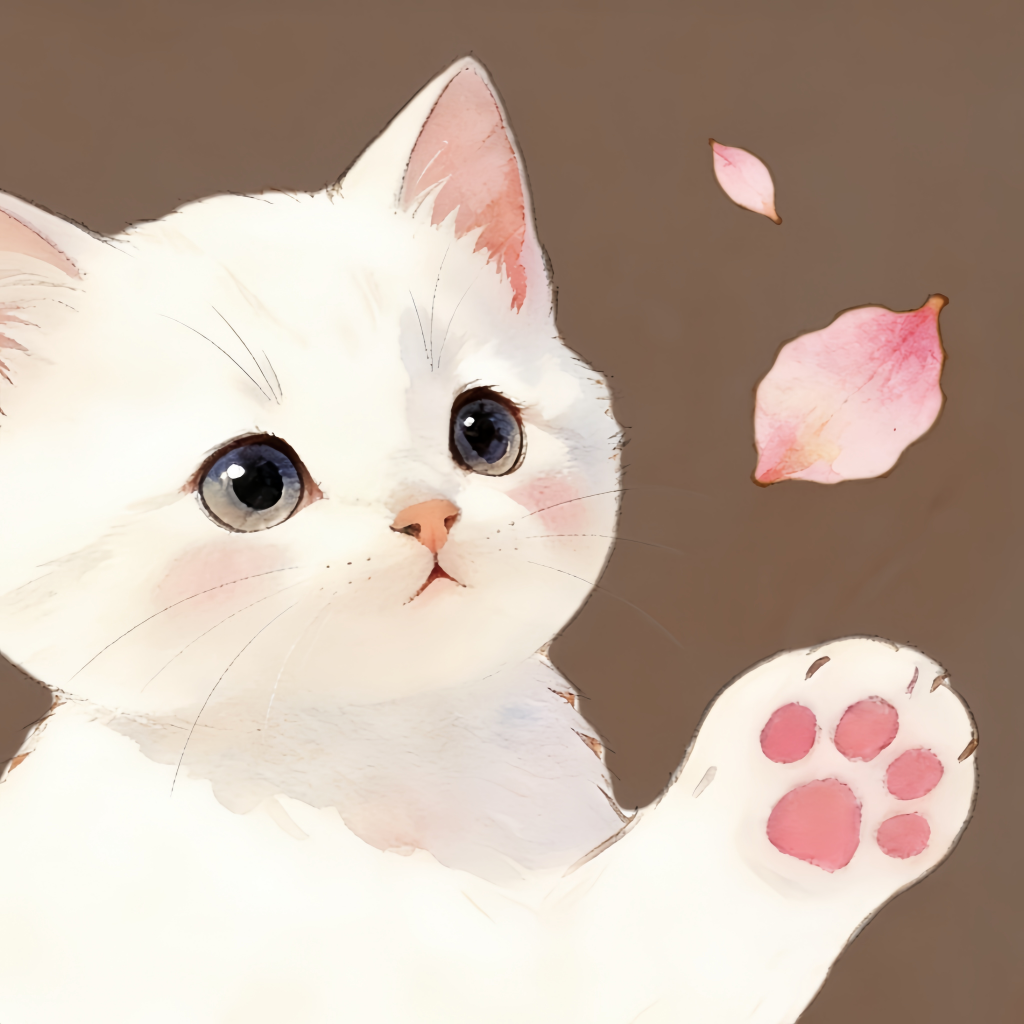 慵懒小猫 · Chill Kitty